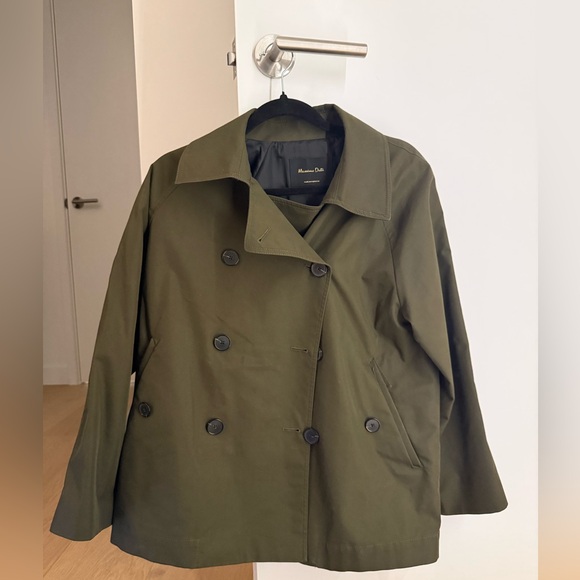 Massimo Dutti Jackets & Blazers - Massimo Dutti Khaki Women's trench Coat